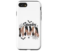 Carcasa para iPhone SE (2020) / 7/8 Spooky Mama Leopard Print Ghost Halloween Design