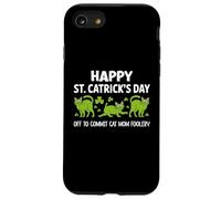 Carcasa para iPhone SE (2020) / 7/8 St Patricks Cat Mom Off to Commit Irish Foolery St Catrick