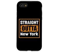 Carcasa para iPhone SE (2020) / 7/8 Straight Outta New York City, Nueva York, EE. UU., Vintage Envejecido