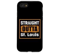 Carcasa para iPhone SE (2020) / 7/8 Straight Outta St. Louis Missouri USA Retro Humor Envejecido
