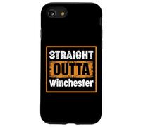 Carcasa para iPhone SE (2020) / 7/8 Straight Outta Winchester Nevada USA Retro Humor Envejecido