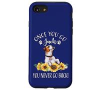 Carcasa para iPhone SE (2020) / 7/8 Sunflowers JRT Dog Lover Once You Go Jack Never Back