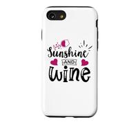 Carcasa para iPhone SE (2020) / 7/8 Sunshine & Wine Book Club Merch,Read Between The Wines Women