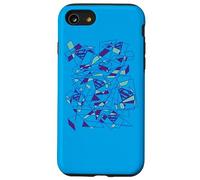 Carcasa para iPhone SE (2020) / 7/8 Superman Geo Scribbles