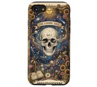 Carcasa para iPhone SE (2020) / 7/8 The Cosmic Sigil Celestial Skull and Galaxy