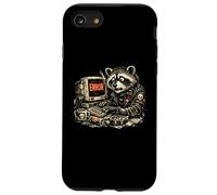 Carcasa para iPhone SE (2020) / 7/8 The Eternal Debugger Funny Trash Panda IT Programador Mapache