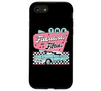 Carcasa para iPhone SE (2020) / 7/8 The Fifties 1950s Car Music Checkerboard Rockabilly Sock Hop