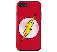 Carcasa para iPhone SE (2020) / 7/8 The Flash Logo Distressed White & Yellow