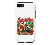 Carcasa para iPhone SE (2020) / 7/8 The Villages Florida SantaCon 2026 Carrito de Golf de Navidad