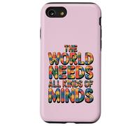 Carcasa para iPhone SE (2020) / 7/8 The World Needs All Kinds of Minds Puzzle Autism Awareness