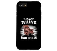 Carcasa para iPhone SE (2020) / 7/8 This and Telling Dad Jokes Sillón Hombres Divertidos