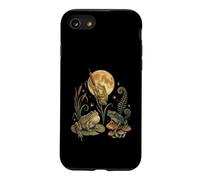 Carcasa para iPhone SE (2020) / 7/8 Three Frogs Moon Vintage Amphibian Cottagecore Art