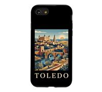 Carcasa para iPhone SE (2020) / 7/8 Toledo España Ciudad Histórica Puesta del Sol Arte Escéni