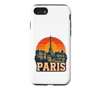 Carcasa para iPhone SE (2020) / 7/8 Torre Eiffel Retro de París Torre Eiffel, Regalo de París