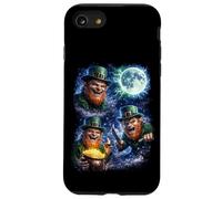 Carcasa para iPhone SE (2020) / 7/8 Tres Duendes Aullando a la Luna Divertido día de San Patricio