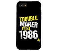 Carcasa para iPhone SE (2020) / 7/8 Trouble Maker Desde 1986 - Año de Nacimiento de Broma sarcástica