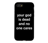 Carcasa para iPhone SE (2020) / 7/8 Tu Dios ha Muerto y a Nadie le Importa ateísmo gótico