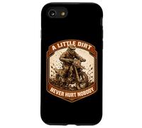 Carcasa para iPhone SE (2020) / 7/8 Un Poco de Suciedad Nunca lastimar a Nadie Motocross Rider Motocross Motocicleta MX