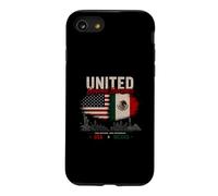 Carcasa para iPhone SE (2020) / 7/8 Unidos Más Allá de Las Fronteras EE.UU. México Dos Naciones Una Amistad