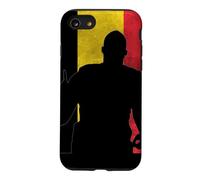 Carcasa para iPhone SE (2020) / 7/8 USA World Football 26 Bélgica Team Champion Fun Flag Ganadores