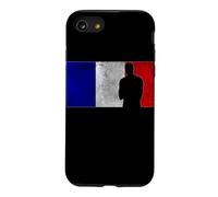 Carcasa para iPhone SE (2020) / 7/8 USA World Football 26 Francia Team Champion Fun Flag Ganadores