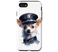 Carcasa para iPhone SE (2020) / 7/8 Valiant Puppy Police - Reloj de Perro Chihuahua