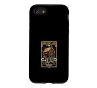 Carcasa para iPhone SE (2020) / 7/8 Vieja Bruja Carta Tarot XIII Cabaña Folklore Eslavo
