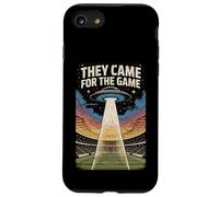 Carcasa para iPhone SE (2020) / 7/8 Vinieron para El Juego UFO Football Alien Invasion Stadium