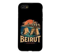 Carcasa para iPhone SE (2020) / 7/8 Vintage Beirut Líbano Viaje Souvenir Monumento Regalo