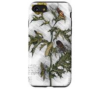 Carcasa para iPhone SE (2020) / 7/8 Vintage Flower Design Botanical Sketch Cottagecore Aesthetic