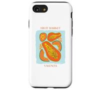 Carcasa para iPhone SE (2020) / 7/8 Vintage Fruit Papaya Flower Botanical Cottagecore Fruit