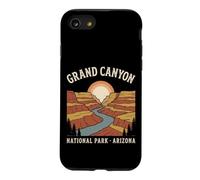 Carcasa para iPhone SE (2020) / 7/8 Vintage Hiking Grand Canyon National Park Arizona