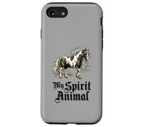 Carcasa para iPhone SE (2020) / 7/8 Vintage Horse My Spirit Animal Equestrian