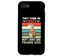 Carcasa para iPhone SE (2020) / 7/8 Vintage Piensan Que Estoy Loco Pero me Gusta el Perro de la Pradera