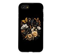 Carcasa para iPhone SE (2020) / 7/8 Vintage Pressed Flowers Butterflies Floral Boho Wildflowers