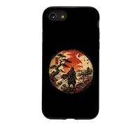 Carcasa para iPhone SE (2020) / 7/8 Vintage Rising Suns Samurais Japonés Grandes Olas Vintage