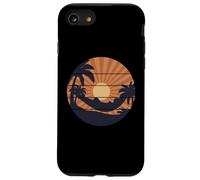 Carcasa para iPhone SE (2020) / 7/8 Vintage Tropical Hamaca Atardecer Palmera Playa Estética