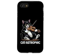 Carcasa para iPhone SE (2020) / 7/8 Violín Gato Música Clásica Violinista Gatito Violinista