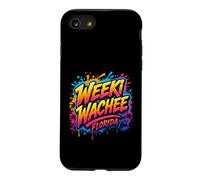 Carcasa para iPhone SE (2020) / 7/8 Weeki Wachee Florida Colorido Graffiti Art