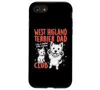Carcasa para iPhone SE (2020) / 7/8 West Highland Terrier Dad Club Dog Dad Man Día del Padre