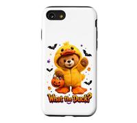 Carcasa para iPhone SE (2020) / 7/8 What The Duck Halloween Teddy Bear Wearing Yeallow Duck