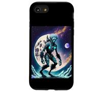 Carcasa para iPhone SE (2020) / 7/8 Wild Wendigo Skinwalker in Space Illustration Graphic Design