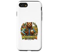 Carcasa para iPhone SE (2020) / 7/8 Wisconsin Granja Oso Campo Naturaleza Cosecha