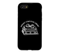 Carcasa para iPhone SE (2020) / 7/8 Womens Support Your Local Library Book Reading Glasses Books