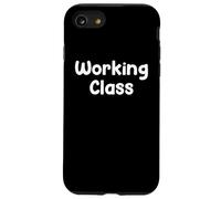 Carcasa para iPhone SE (2020) / 7/8 Working Class Blue Collar Work Ethic Saying Design