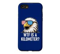 Carcasa para iPhone SE (2020) / 7/8 WTF is a Kilometer 4th of July US Flag USA Eagle America