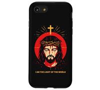 Carcasa para iPhone SE (2020) / 7/8 Yo Soy La Luz del Mundo Juan 8:12 Jesús Versículo Bíblico Arte