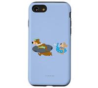 Carcasa para iPhone SE (2020) / 7/8 Yogi Bear Yogi and Boo Boo Going Swimming