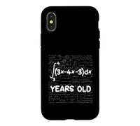 Carcasa para iPhone X/XS 13 Años Matemáticas Cumpleaños Adolescente Matemático