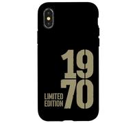 Carcasa para iPhone X/XS 1970 Limited Edition Fiesta Cumpleaños